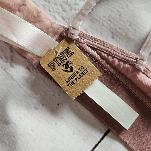NWTS Victoria's Secret Pink Velvety Soft Bralette Size Small - Picture 5 of 7